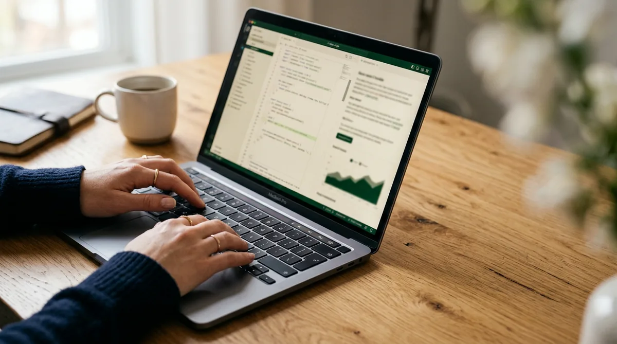 Travel operator using VantisCorp on a laptop